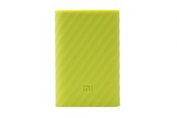 Чехол силиконовый для Xiaomi Mi Power Bank 10000mAh Green Зеленый