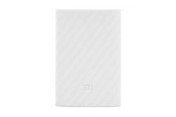 Чехол силиконовый для Xiaomi Mi Power Bank 10000mAh White Белый