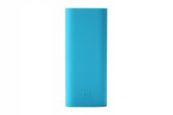 Чехол силиконовый для Xiaomi Mi Power Bank 16000mAh Blue Голубой