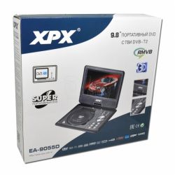 Портативный DVD плеер с DVB-T2 тюнером XPX EA-9055D