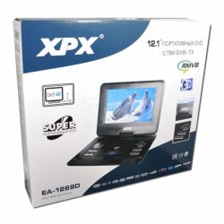 Портативный DVD плеер с DVB-T2 тюнером XPX EA-1269D