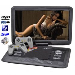 Портативный DVD плеер с TV тюнером XPX EA-1438