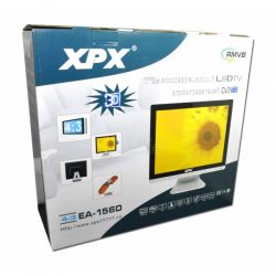 Телевизор с цифровым (DVB-T2) тюнером и DVD плеером XPX EA-156D