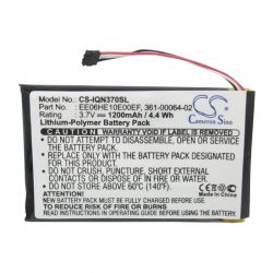 Аккумулятор Garmin 361-00064-02 (Li-Polymer, 3.7 V, 1200 mAh), CS-IQN370SL