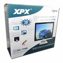 Телевизор с цифровым (DVB-T2) тюнером и DVD плеером XPX EA-179D