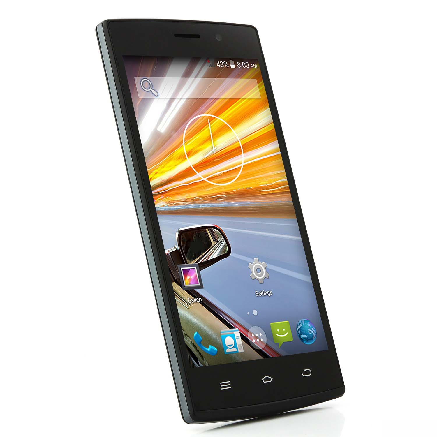 THL L969 4G LTE MTK6582 черный смартфон