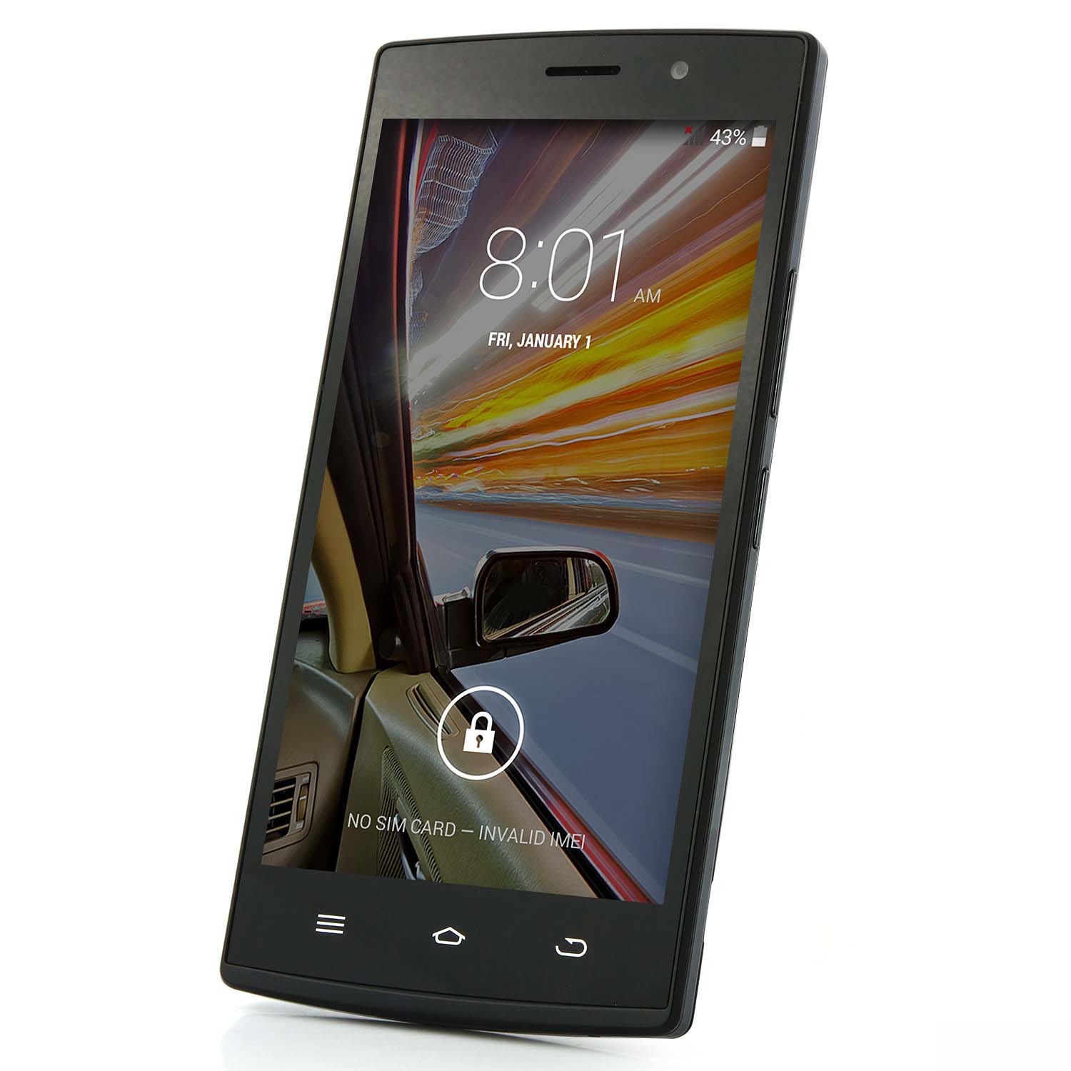 THL L969 4G LTE MTK6582 черный смартфон