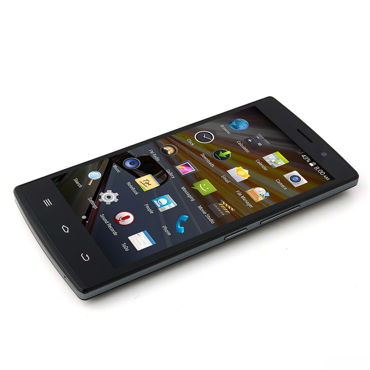 THL L969 4G LTE MTK6582 черный смартфон