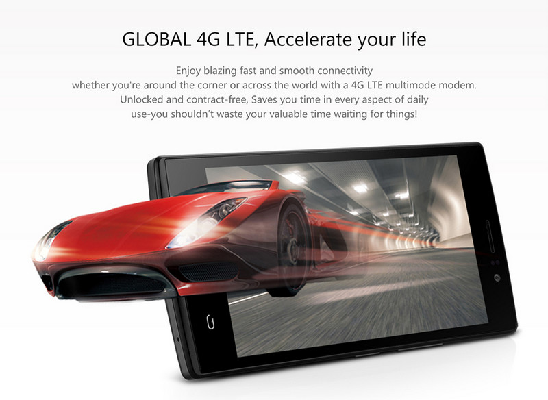 THL L969 4G LTE MTK6582 черный смартфон